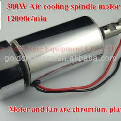 300w air cooled motor / 0.3KW motorized spindle