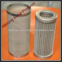 304 stainless steel mesh cylinder filter