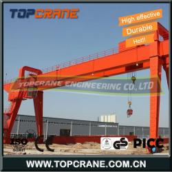 30T, 40T, 50T, 80T, 100T Double beam Gantry crane/Double girder gantry crane with hoist trolley