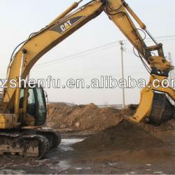 360degree excavator rotatng screen bucket