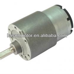 37mm 12v high torque low rpm dc gear motor