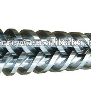 38 CrMoALA conical twin extruder screw barrel