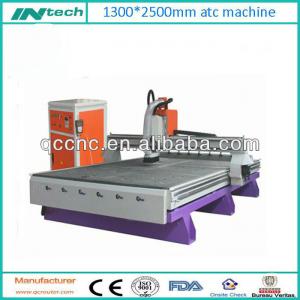 3d cnc engraving and cutting machine with atc/spindle/vacuum table/dust collector / china gift