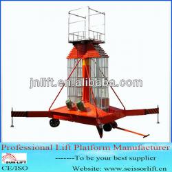 4-35m electric manlift/telescopic man lift/window cleanling lift