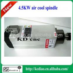 4.5kw 220v 18,000RPM air spindle motor with four bearing