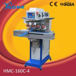 4 color ink cup tampo printing machine with shuttle