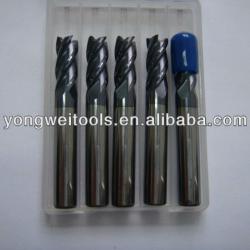 4 Flutes Tungsten Carbide End Mill