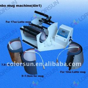 4 in 1 multifunctional mug heat press machine with CE