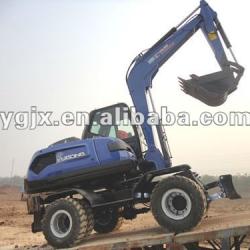 4 wheel drive excavator,360 turn, building and vally dam construction machine with the best price,0,3m3,2013 machine company