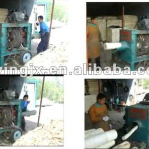 40-300mm Ring type wood peeling machine , wood stripping machine