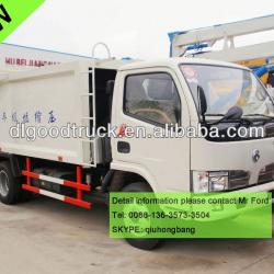 4000L Dongfeng compression garbage truck 4t refuse collection vehicle