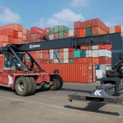 45.000kg used Kalmar Reach Stacker DRF100-54S6 - DK039 -