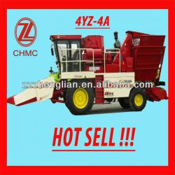 4YZ-4A 2013 wheel type new model mini corn harvester