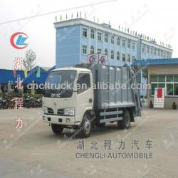 5 m3 Dongfeng mini garbage compactor truck
