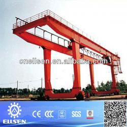 50 ton Double Girder rail gantry crane With Certificate