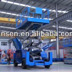 500kg Hydraulic scissor lift platform/outdoor scissor lift platform