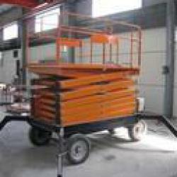 500kg movable hydraulic lift platform for electricity