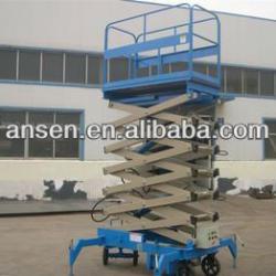 500kg movable hydraulic lift platform for maintenance