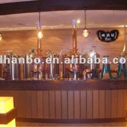 500L-10ton per day Capacity Hotel Beer Brewery Equipment