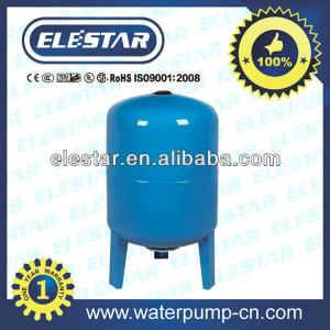 50LVertical Type Carbon Steel Blue Color Bladder Booster Cylindrical Tank