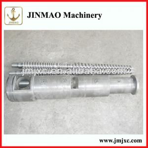 51/105 Twin conical screw barrel for PVC pipe