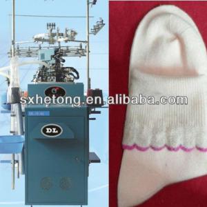 5F computer plain socks knitting machine