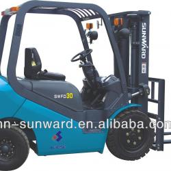 5T Blue Colour Sunward Forklift SWFD50H with ISUZU Engine