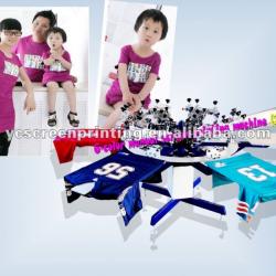 6-color manual precision t-shirt printer machine