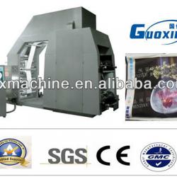 6 colors plastic bag printing machine price