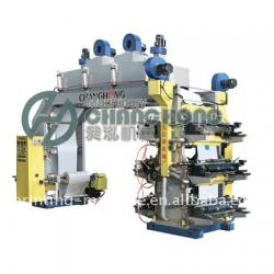 6 Colour Non woven Fabric Flexographic Printing Machine