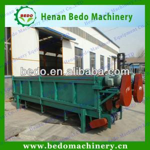 6 Meters Double Roller Wood Debarker Machine with Electric Motor