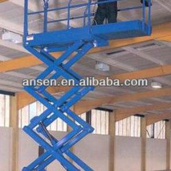 600kg movable hydraulic lift platform for installation