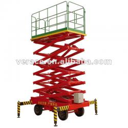 6M-16M Liffting Height Electric Mobile Scissor Lift