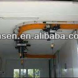 7.5m single girder crane monorail for medical device