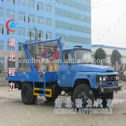 7cbm Dongfeng swing arm garbage truck