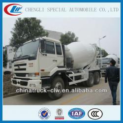 8-10cbm nissan concrete truck japanese brand for hot sales