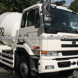 8-12cbm nissan mixer truck japanese brand for hot sales