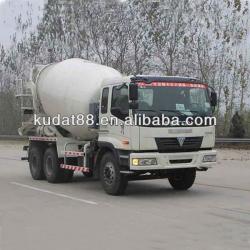 8 cubic self loading concrete mixer truck