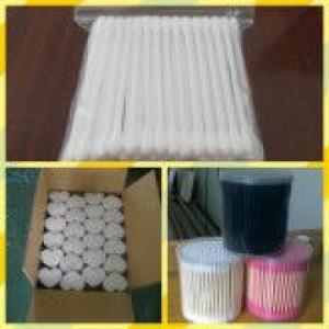 800-1000/min Manufacturer double heads cotton swab machine/Medical cotton swab sticks machine