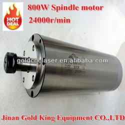 800w spindle mootor / 3 or 4 bearings for cnc router