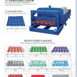 840 Glazed aluminium profile rolling machine