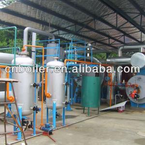 8T semi-automatic pyrolysis machine