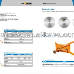 9.6kw/13.0hp Asphalt Concrete Cutter CC180