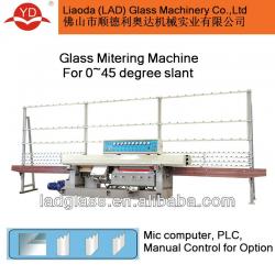 9 wheels glass mitering machine YD-EM-9-45