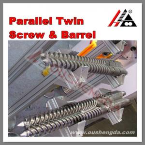 90mm bimetallic twin parallel screw barrel for compounding machine