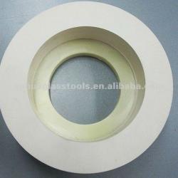 99.99% rubber X5000 polishing wheel for glass fine grinding