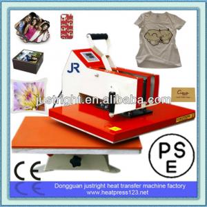 A4 CE New heavy duty swing away high pressure t shirt hot thermo press machine 15*15"