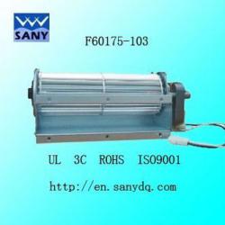 AC ventilation fan cross flow fan with motor and low noise