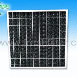 Activated carbon air filter mesh/filter mesh with aluminum frame for sale(manufacture)