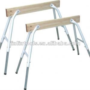 adjustable wooden saw horse